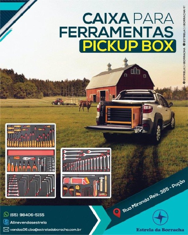 CAIXA PICKUP BOX TRAMONTINA