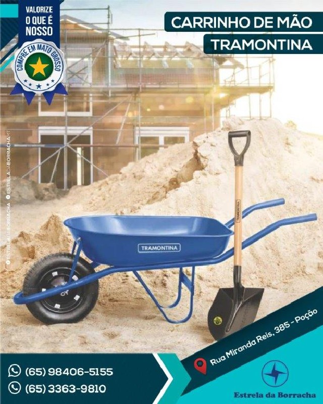 CARRINHO DE MÃO TRAMONTINA