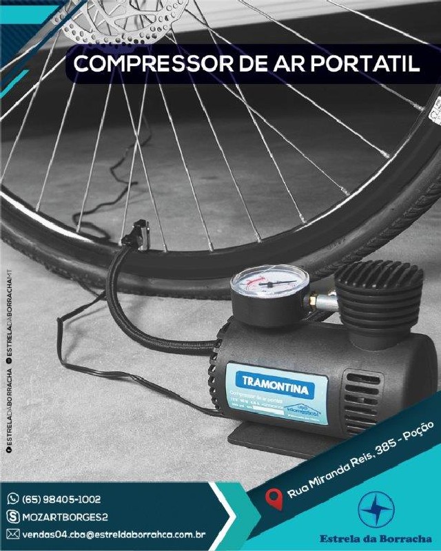 COMPRESSOR DE AR PORTATIL