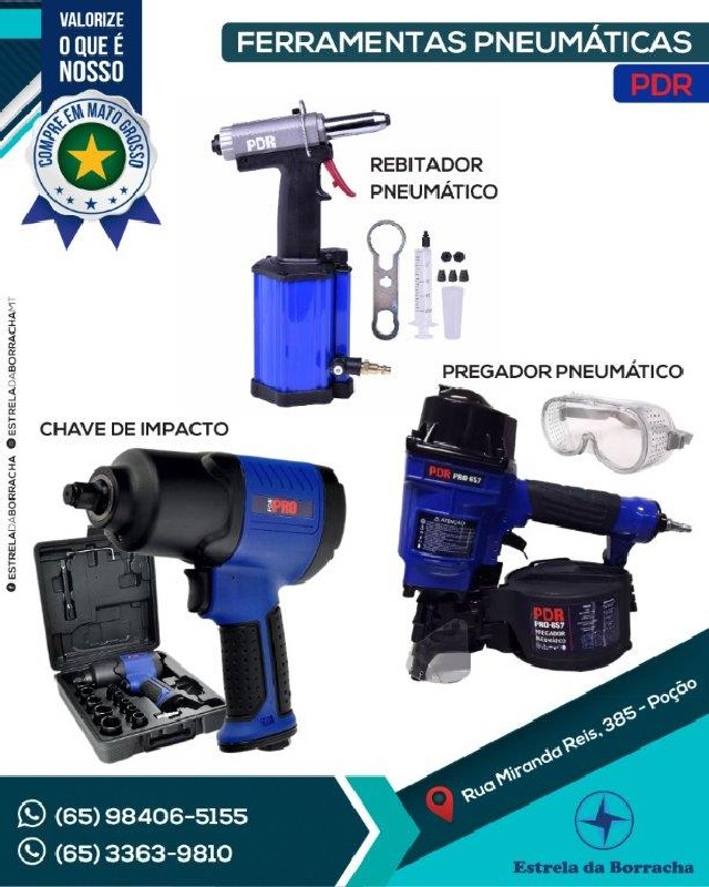 FERRAMENTAS PNEUMATICAS PDR