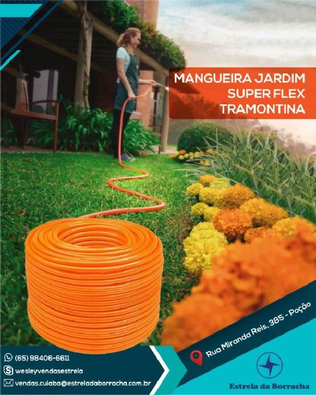 Mangueira De Jardim Superflex Tramontina