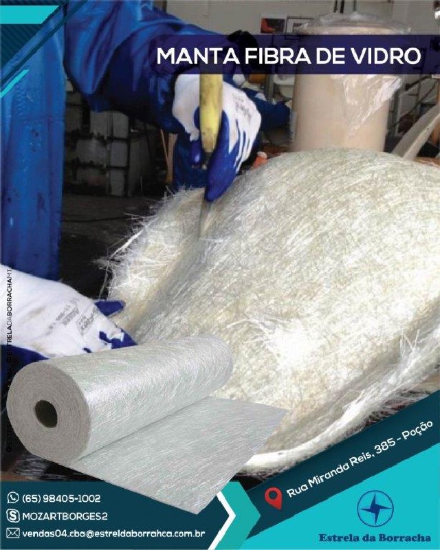 Manta de Fibra de Vidro Carplast