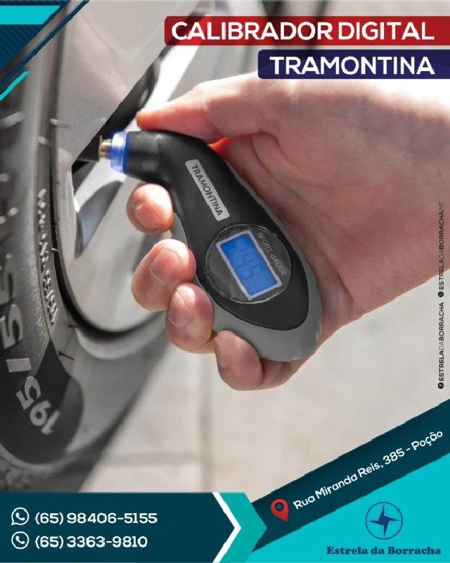 MEDIDOR DIGITAL DE PRESSÃO TRAMONTINA