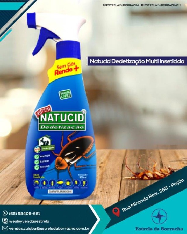 Natucid Dedetização Multi Inseticida