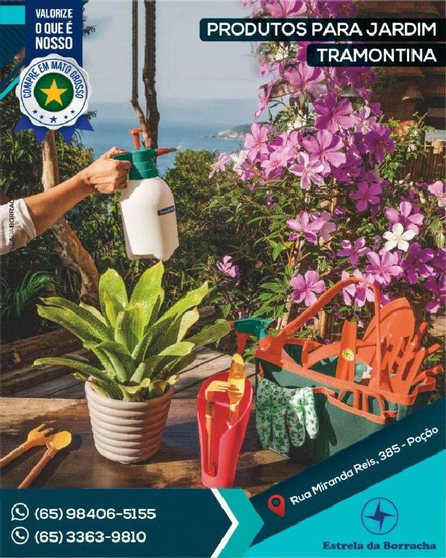 PRODUTOS PARA JARDINAGEM TRAMONTINA