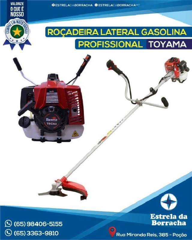 ROÇADEIRA GASOLINA PROFISSIONAL