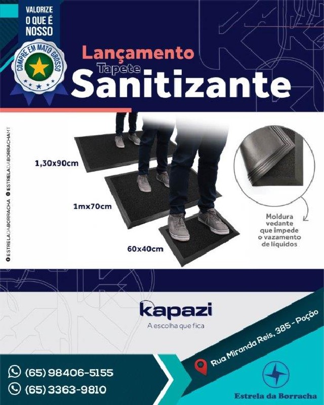 Tapete Sanitizante Kapazi